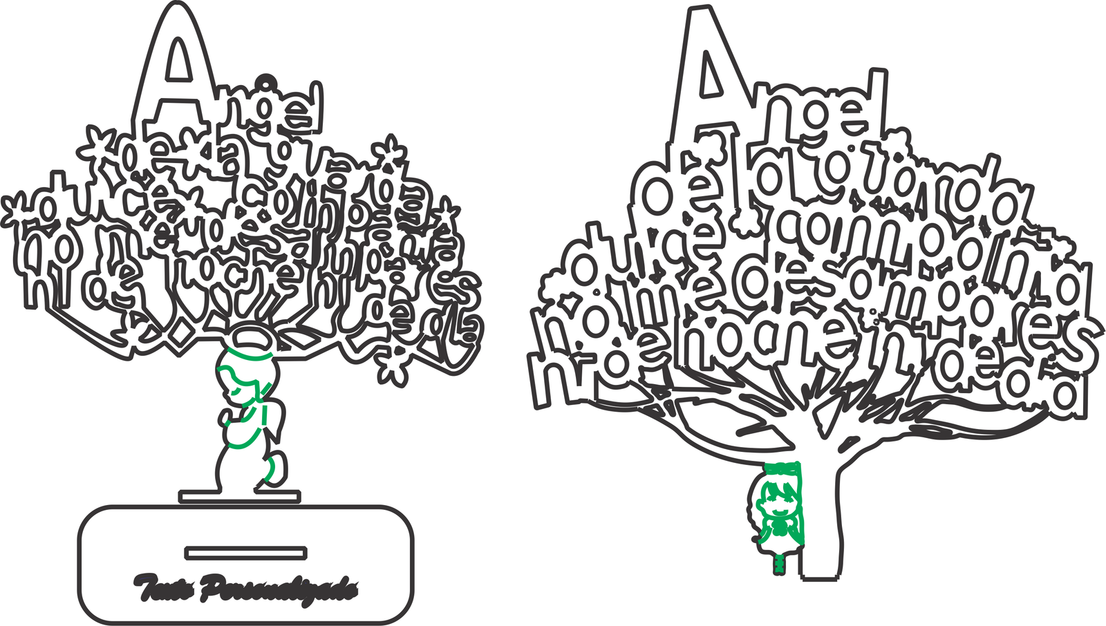 árboles ángel de la guarda