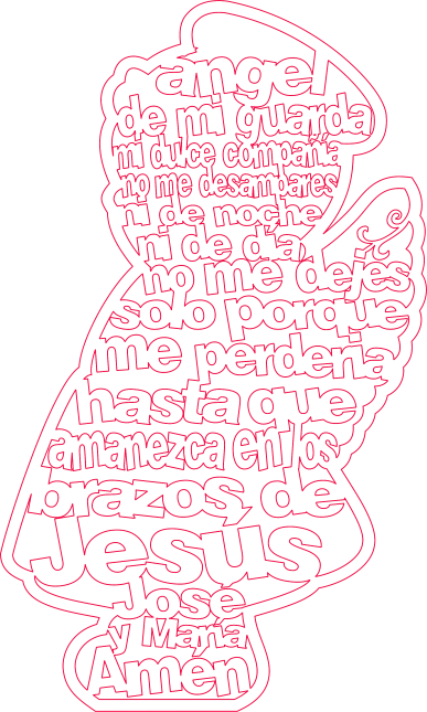 angelita con aureola