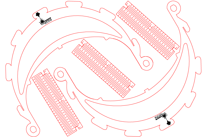 armazón de careta con sujetador