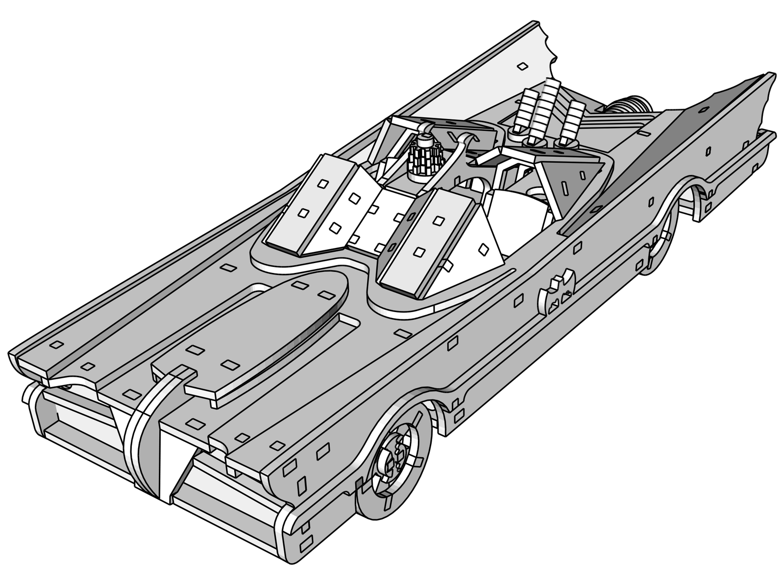 automóvil futurista
