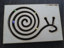 caracol para canicas