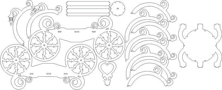 carruaje ensamblable