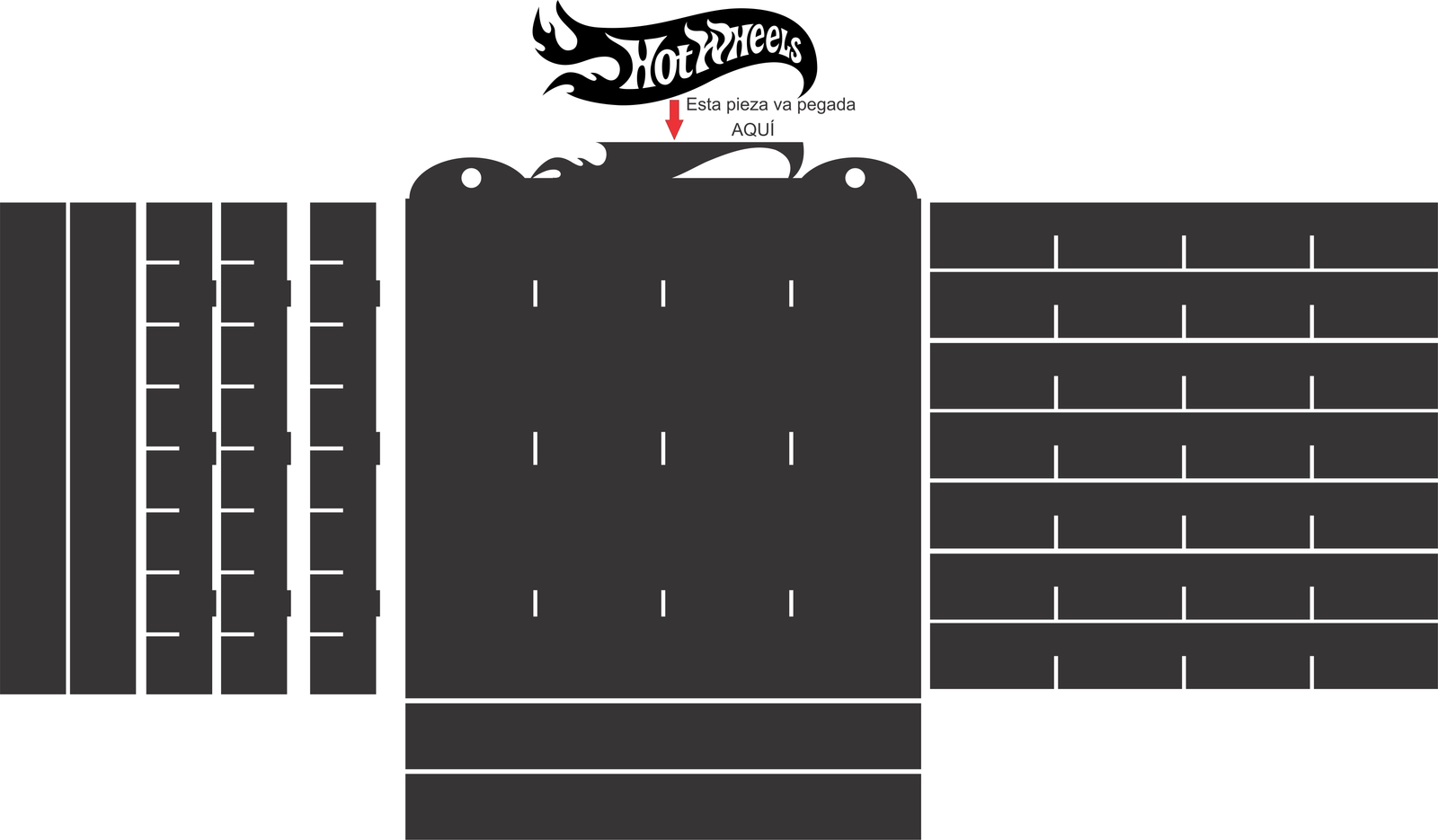 cuadro portacarritos