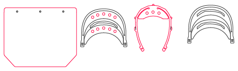 mascarillas de acrílico