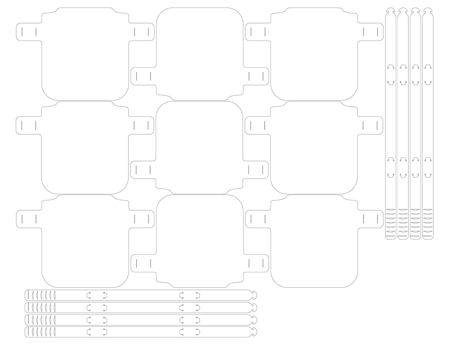máscaras protectoras cuadradas