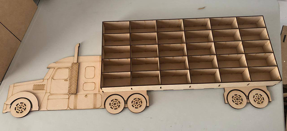 tráiler para 30 carritos