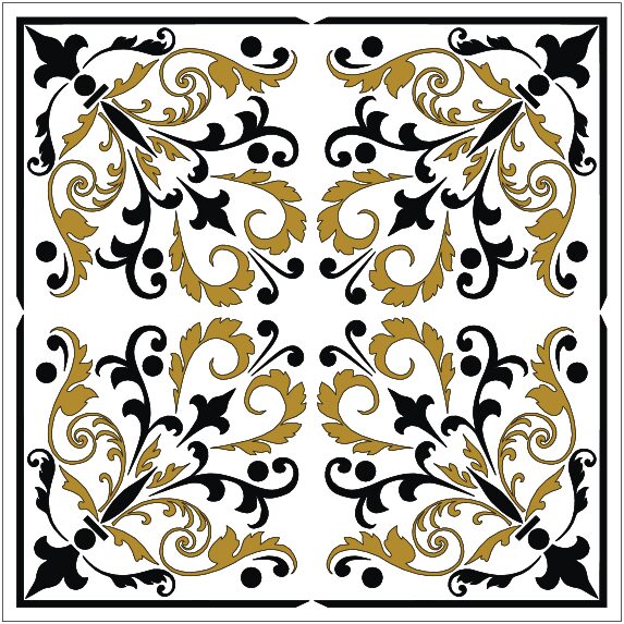 artículo decorativo cuadrado