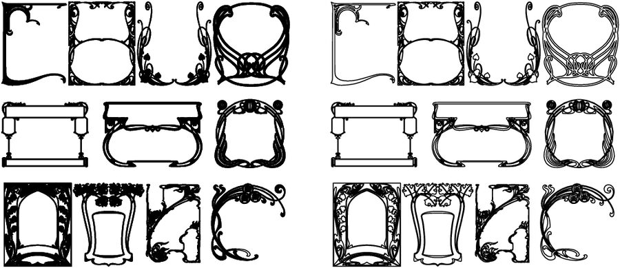 colección de diseño floral