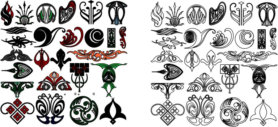 colección de elementos de diseño