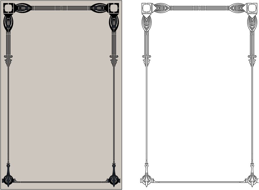 diseño borde de página