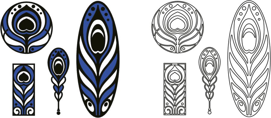 diseños ornamentales bohemios