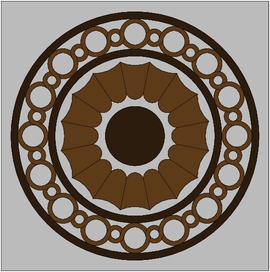 elemento decorativo circular