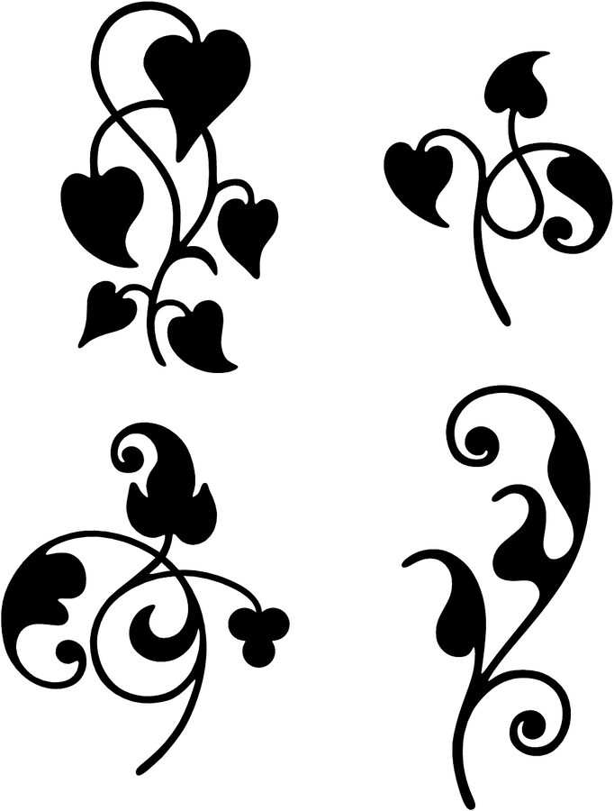 elementos decorativos florales