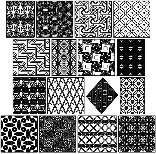 figuras geométricas egipcias