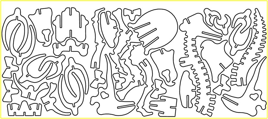 huesos de brontosaurios