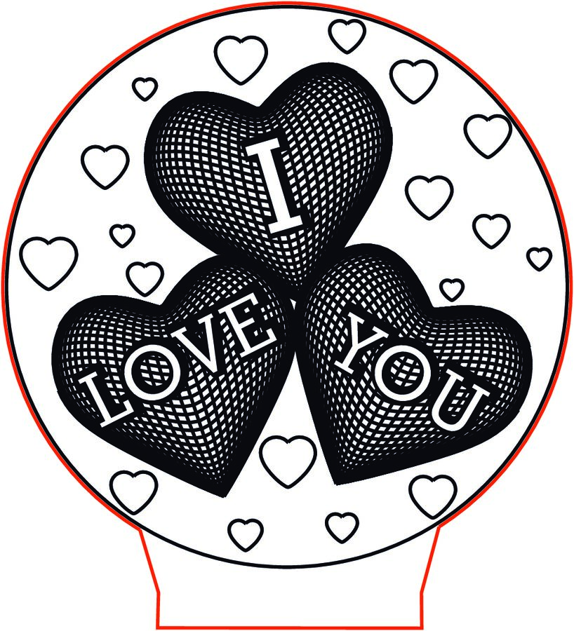 led i love you
