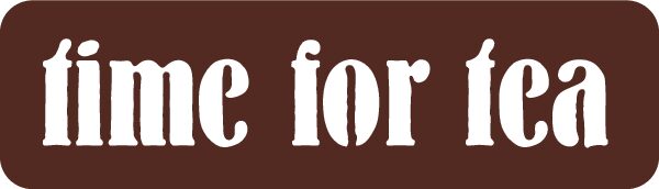 letrero time for tea