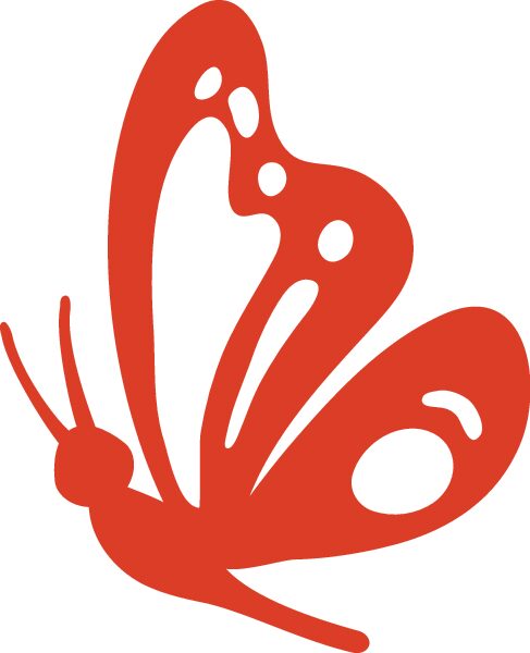 mariposa alas al vuelo