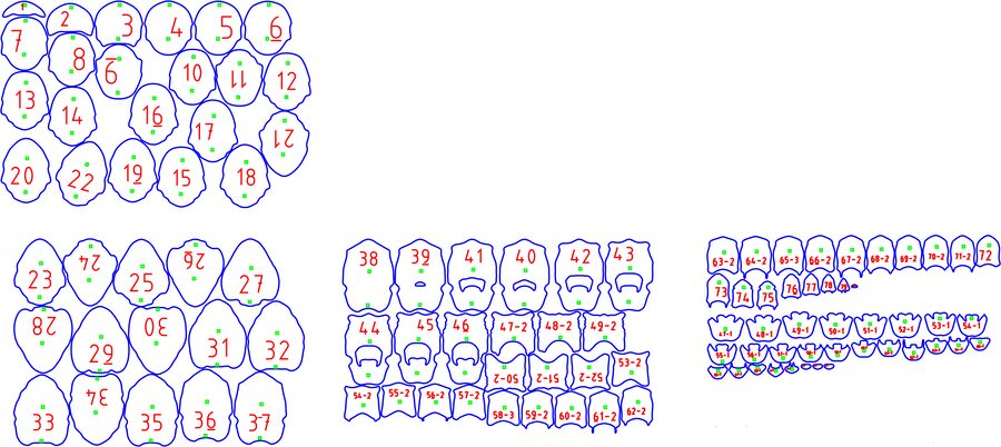 modelos en capas t rex