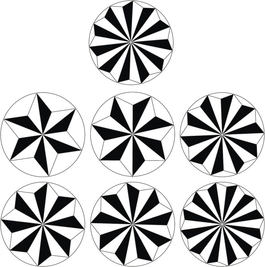 patrones de estrella