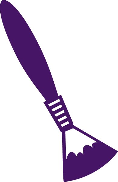 pincel ancho para pintura