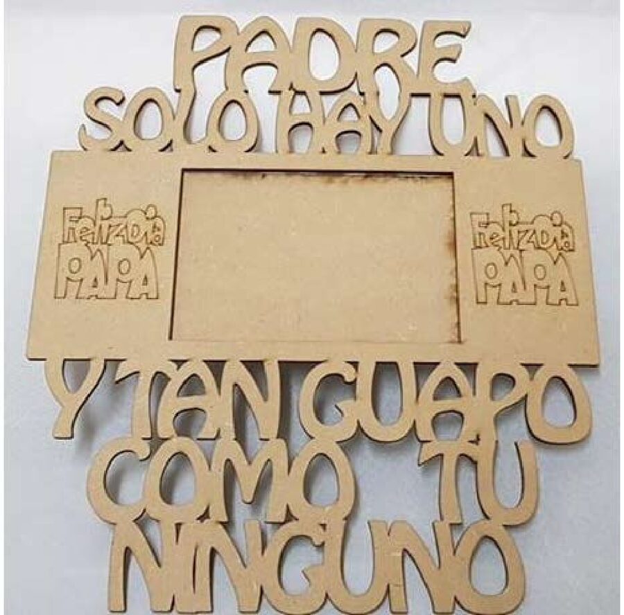 portarretrato padre solo hay uno