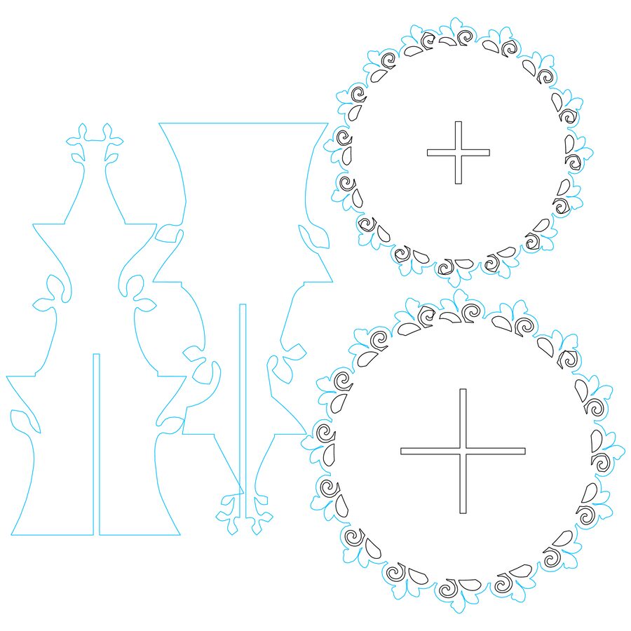 repisa para cupcakes