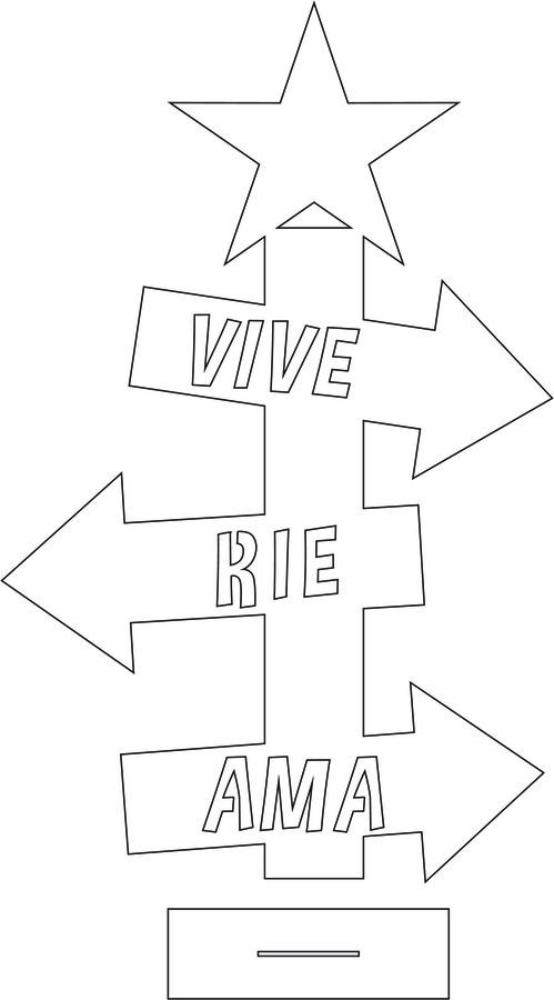 árbol vive ríe ama